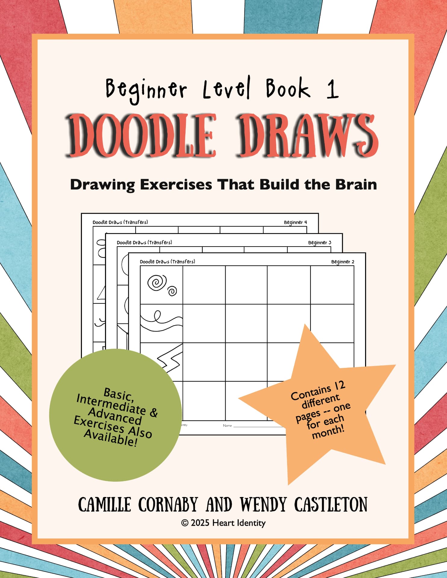 Beginner Doodle Draws front cover