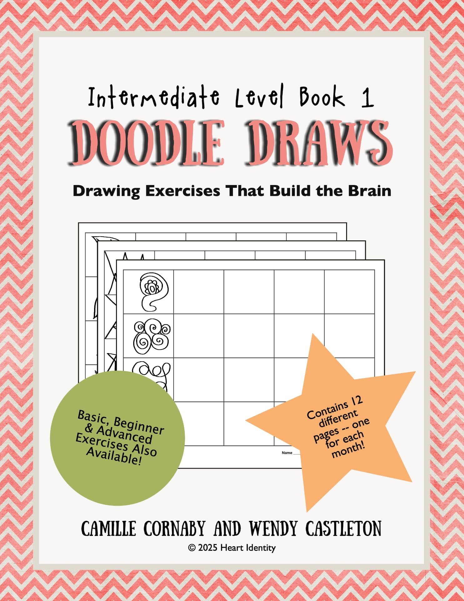 Intermediate Doodle Draws front cover