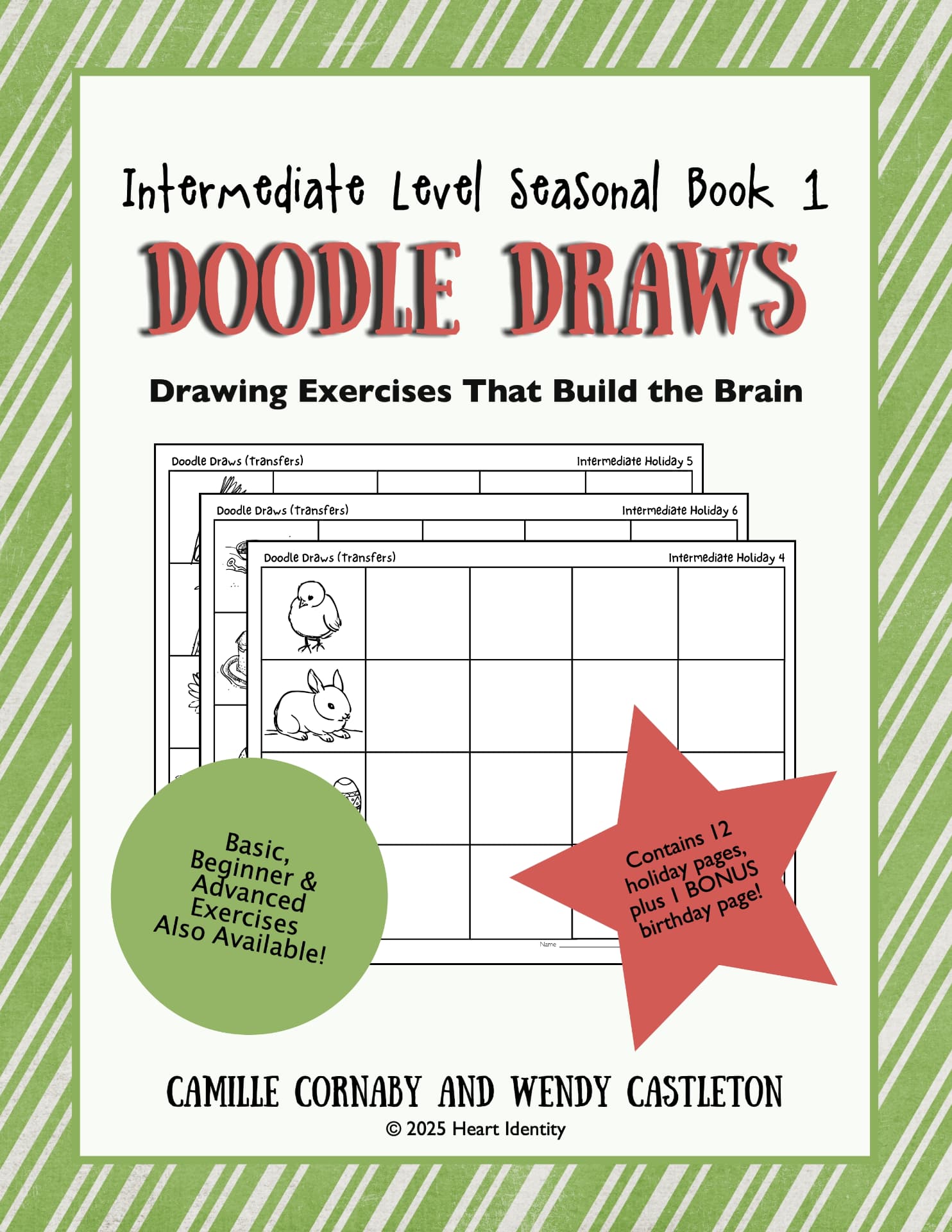 Intermediate Seasonal Doodle Draws front cover