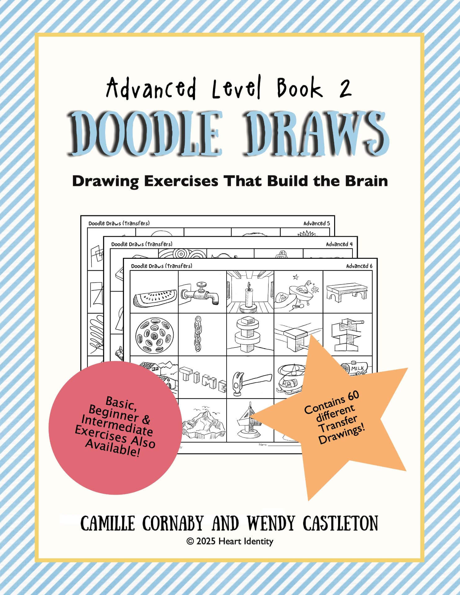 Advanced Book 2 Doodle Draws front cover