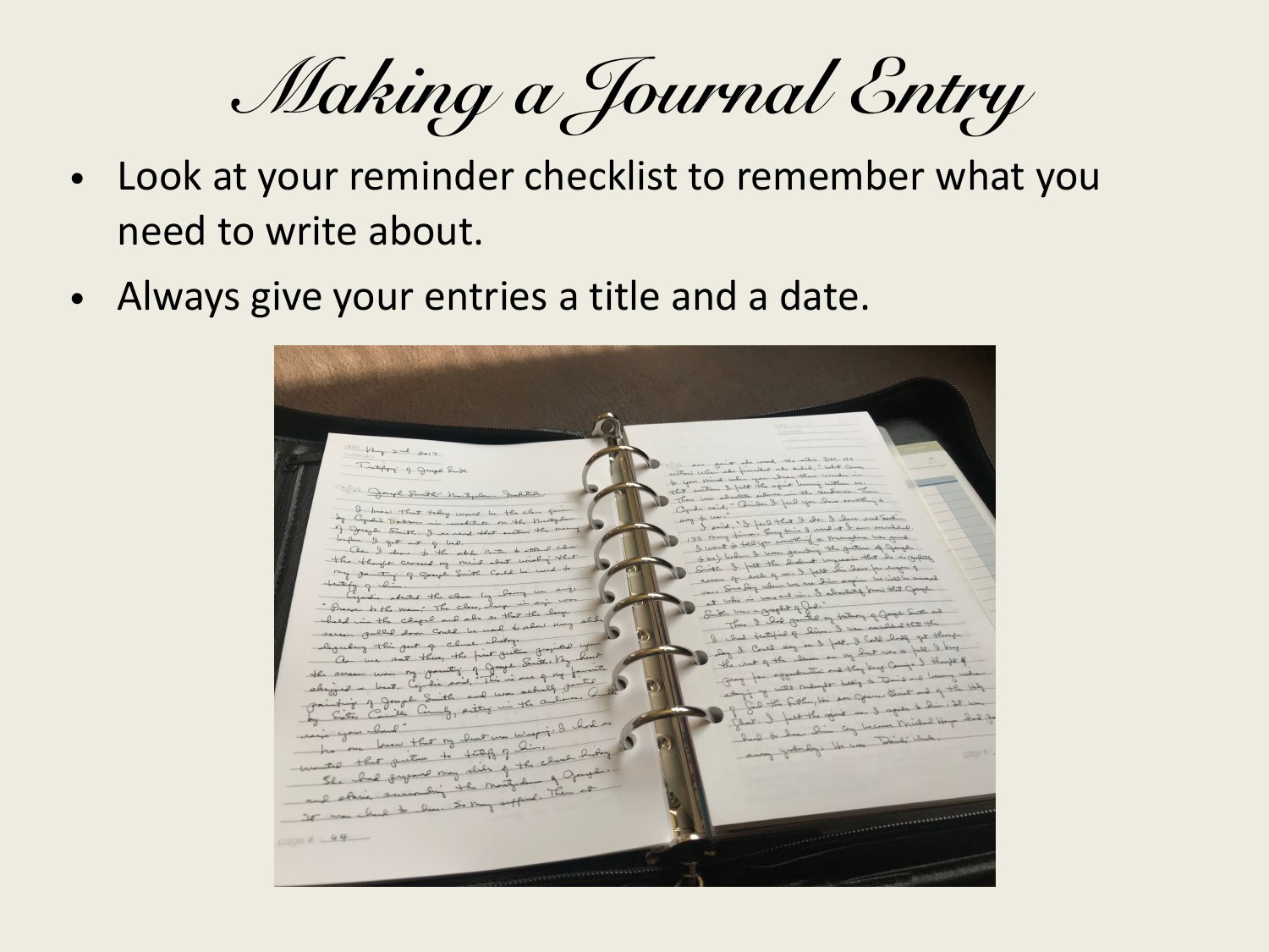 Preserving Your True Identity with Journaling — page 22 of 29