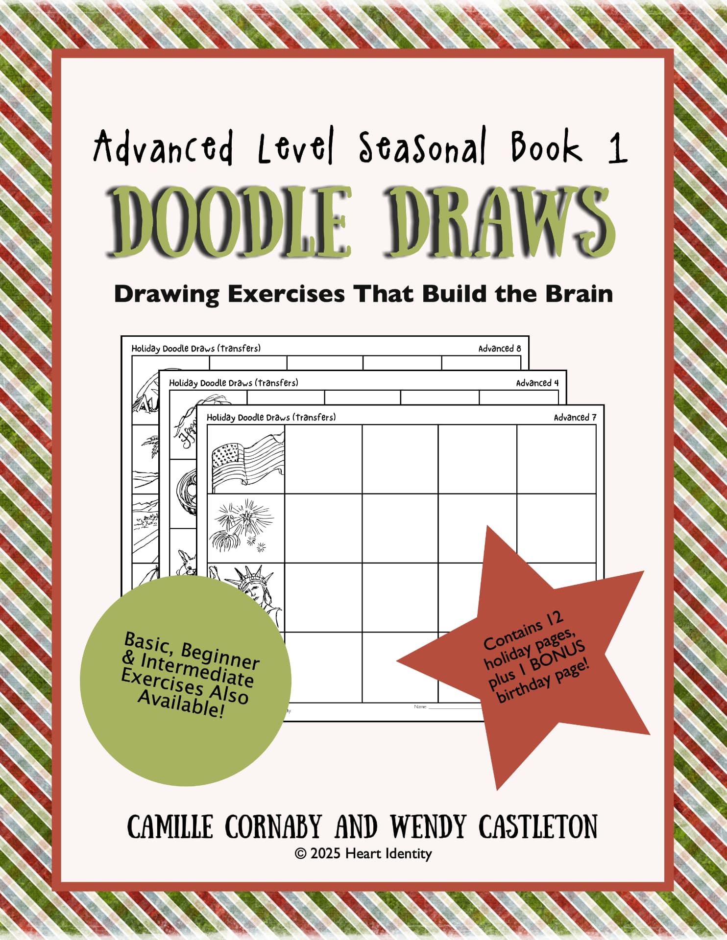 Advanced Seasonal Doodle Draws front cover