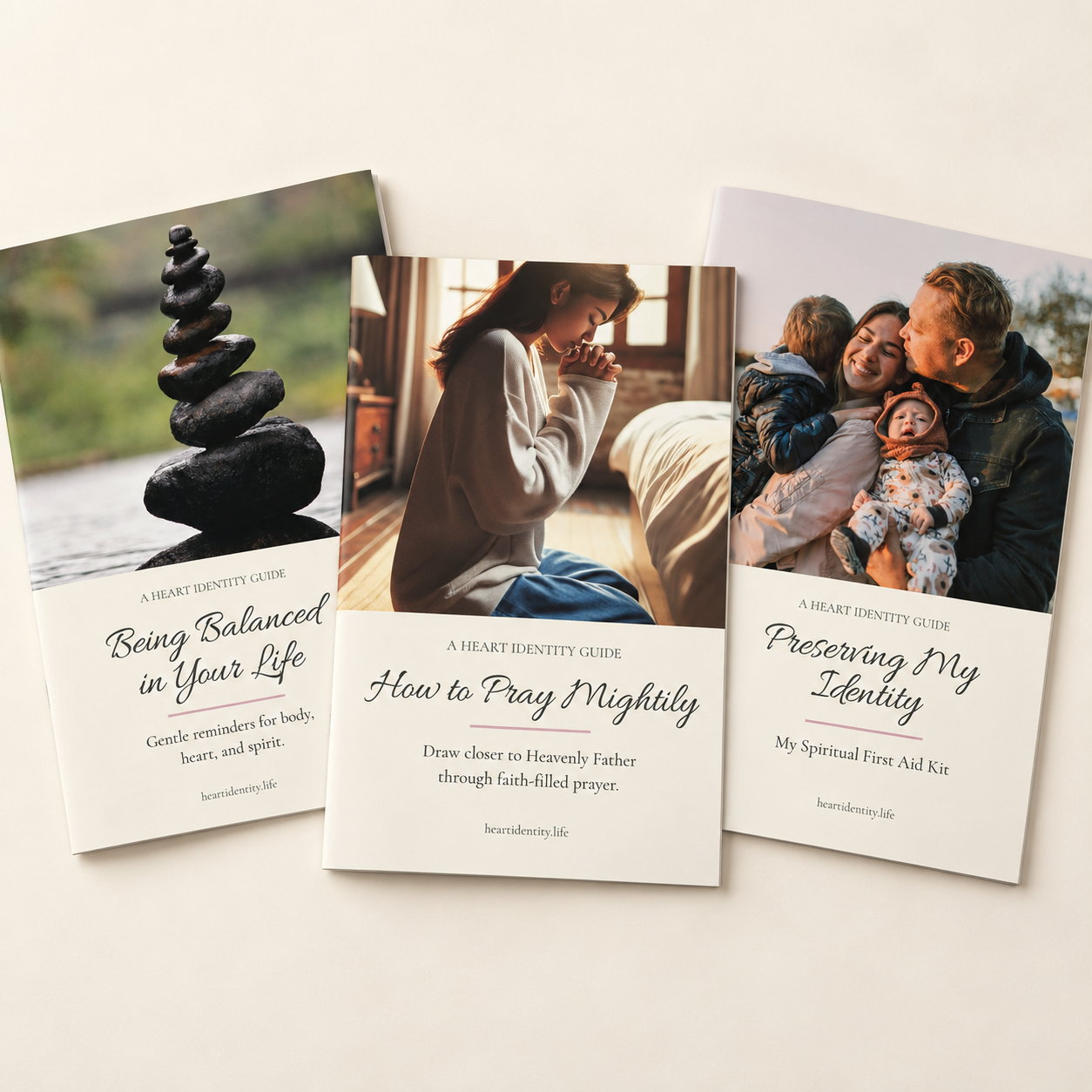 Being Balanced in Your Life, How to Pray Mightily and Preserving My Identity guides